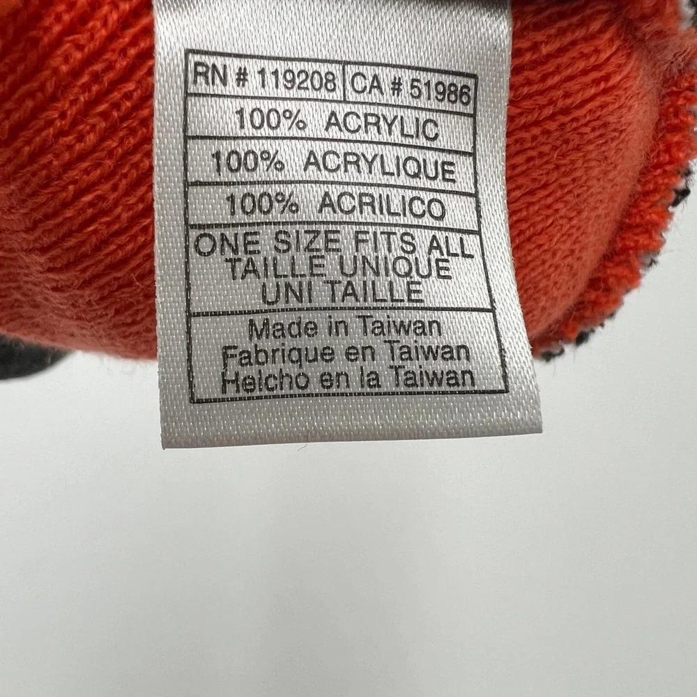 Adidas Philadelphia Flyers NHL Beanie Hat Gray Orange Knit OSFA‎